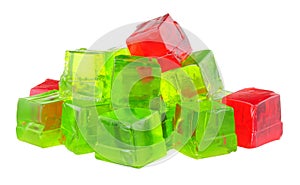 Fruit Flavour Jelly Cubes