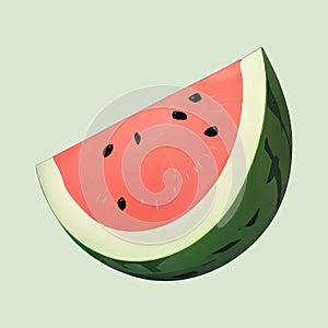 Fruit Frenzy: A Cartoon Celebration of Watermelon Delights