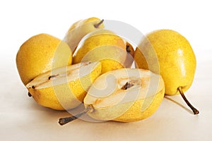 Fruit fruit pear half