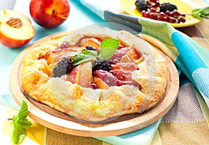 Fruit galette