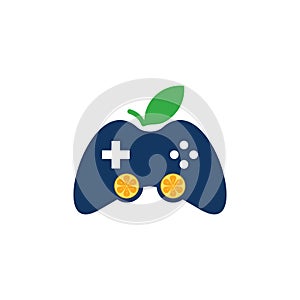Fruit Game Logo Icon Design