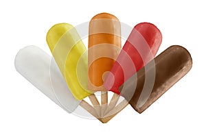 Fruit ice lolly