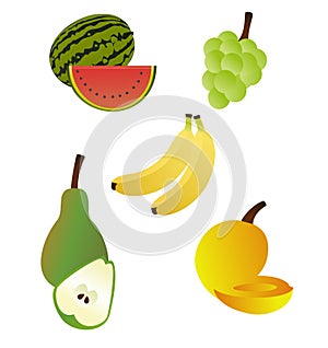 Fruit icons