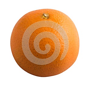 Fruit isolated on a white background. Orange