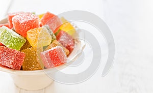 Fruit jelly bonbons