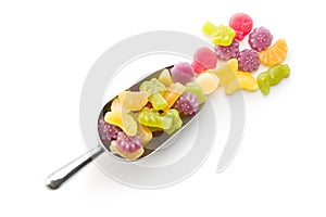 Fruit jelly candies