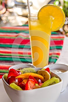 Fruit and Juice Breakfast