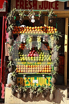 Fruit Juice Stall .