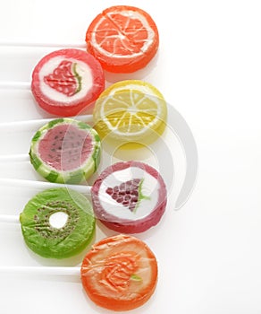 Fruit Lollipops Assortment