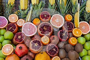 Fruit market in Istanbul