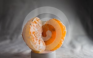 Orange fruit material photo