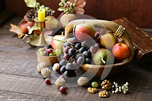 Fruit organic harvest
