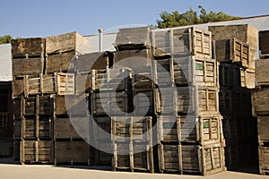 Fruit Packing Crates photo