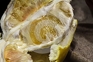 The fruit of Pamela cut