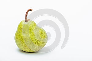 Fruit pear on a white background