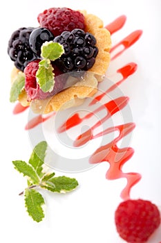 Fruit petite cake