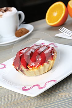 Fruit petite cake