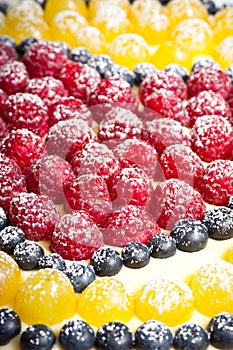 Fruit pie background.