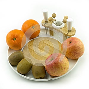 Fruit on plate