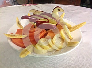 Fruit plate photo