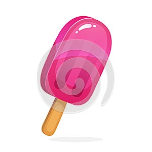 Fruit popsicle ice lolly photo