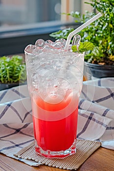 Fruit punch cocktail