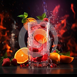 Fruit Punch Freshness Cocktail