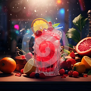 Fruit Punch Freshness Cocktail