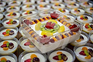 Fruit salad in a bowl