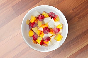 Fruit salad bowl