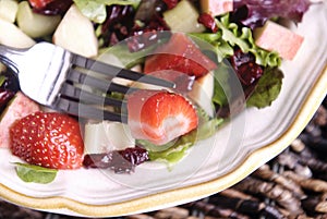 Fruit Salad Closeup