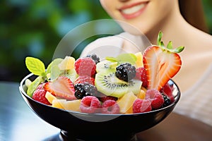 fruit saled, AI generated