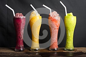 Fruit shakes photo