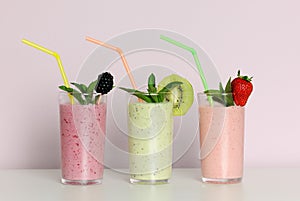 Fruit smoothies