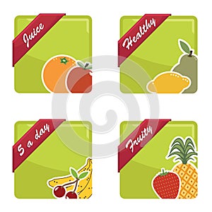 Fruit squares