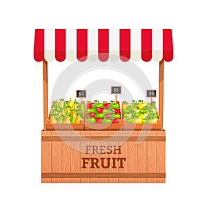 Fruit stand photo