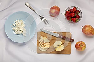 Fruit strawberry, strawberry banana, breakfast pancakes, healthy breakfast, strawberries blueberries, wild strawberries,