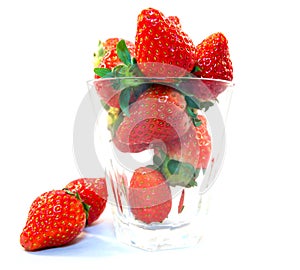 Fruit strawberry food rad glass