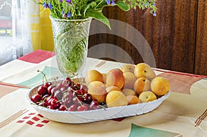 Fruit on a table