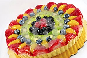 Fruit tart cake