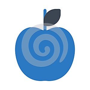 Fruit vector glyph color icon