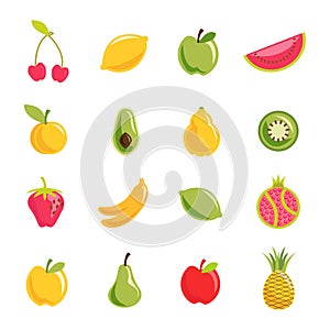 Fruit vector set