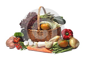 Fruit and vegetable basket