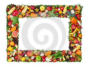 Fruit and vegetable frame