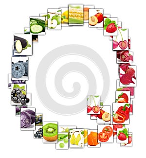 Fruit and Vegetable Letter