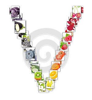 Fruit and Vegetable Letter