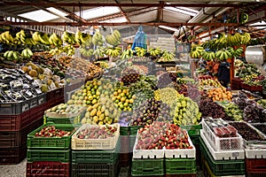 Fruit and Vegetable Market, Paloquemao, Bogota Colombia