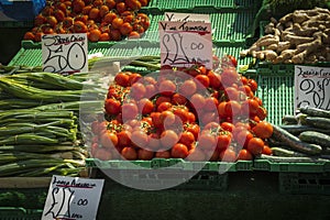 Fruit and Vegetable Market Stall
