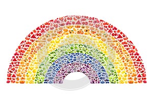 Fruit and vegetable rainbow