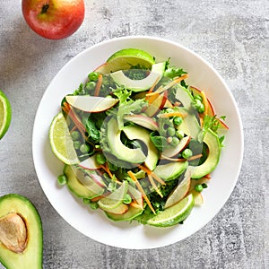 Fruit vegetable salad